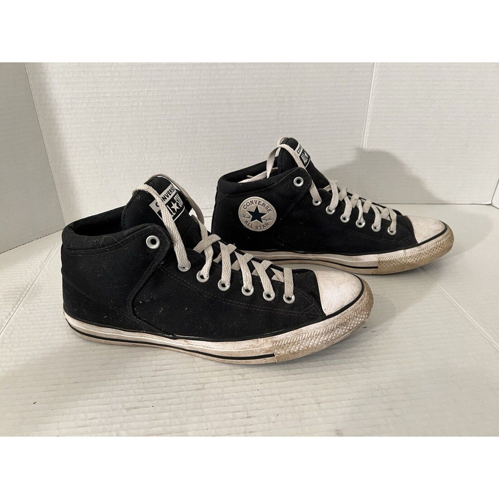 Converse Chuck Taylor All Star Black Shoes Unisex Size M 11.5 W 13.5 - Picture 4 of 15